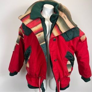 Vintage Mulberry Street southwestern jacket coat unisex